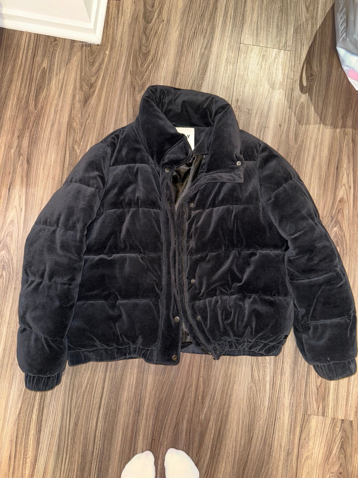 quilted puffer jacket