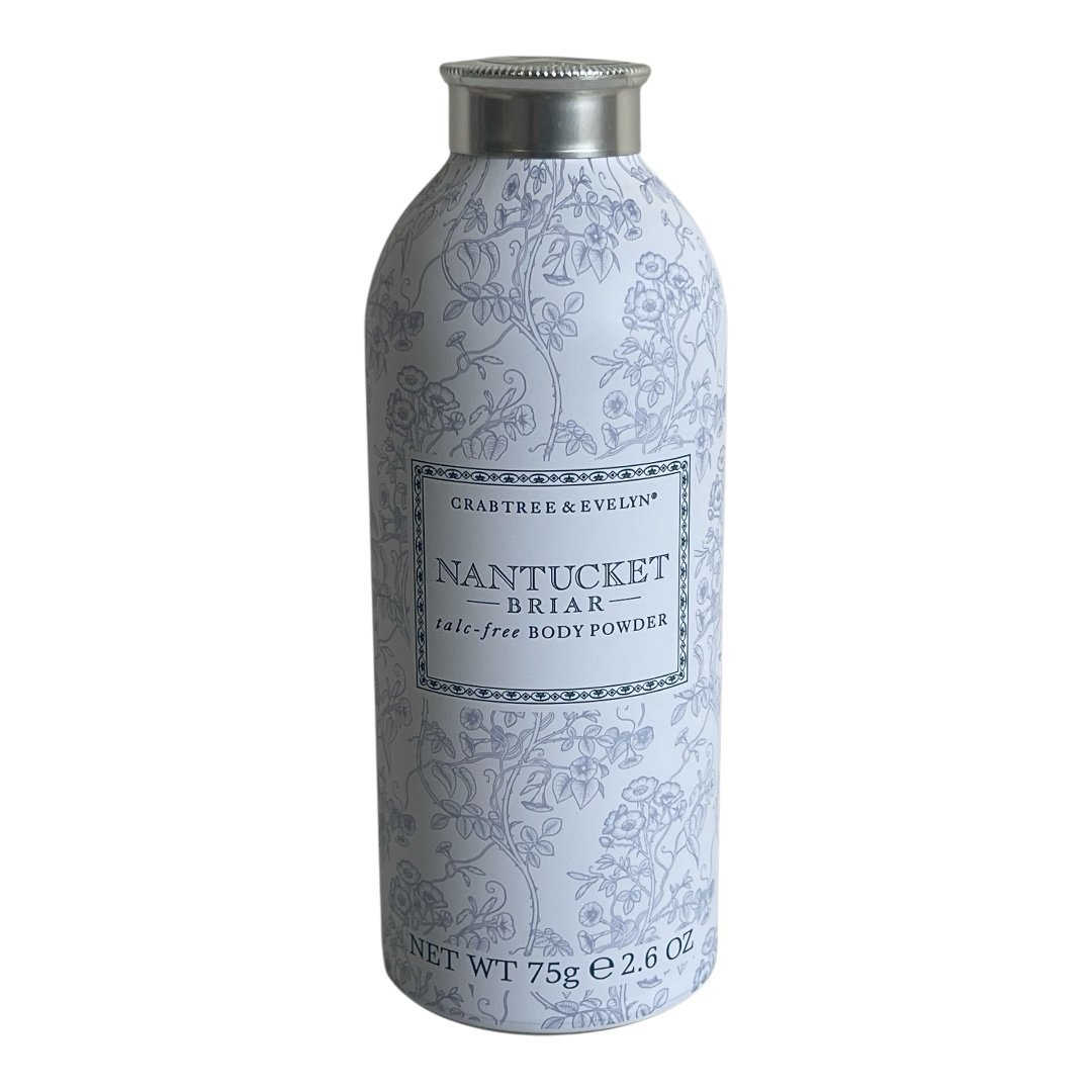 Crabtree & Evelyn Nantucket Briar Talc Free Body Powder 2.6 oz Sealed