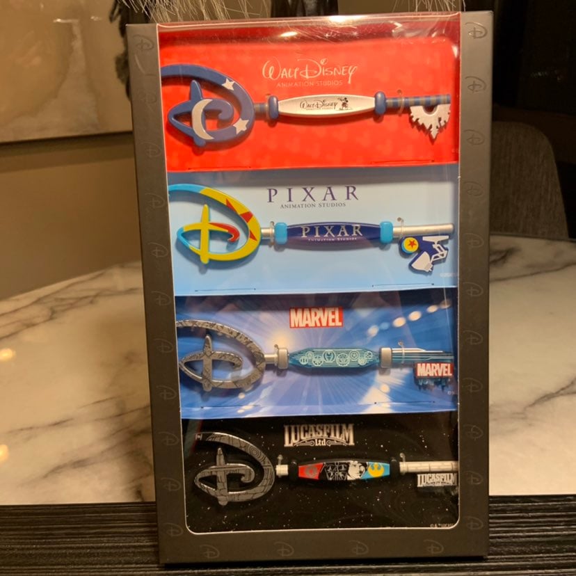 Disney Studios Collectible Key Set