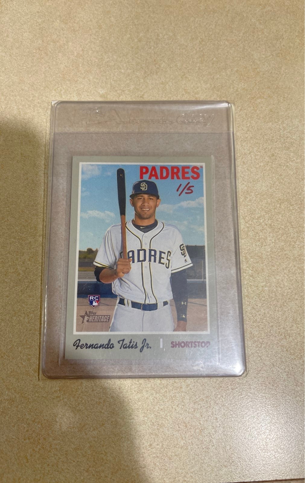 Fernando tatis jr ssp 1/5 rookie