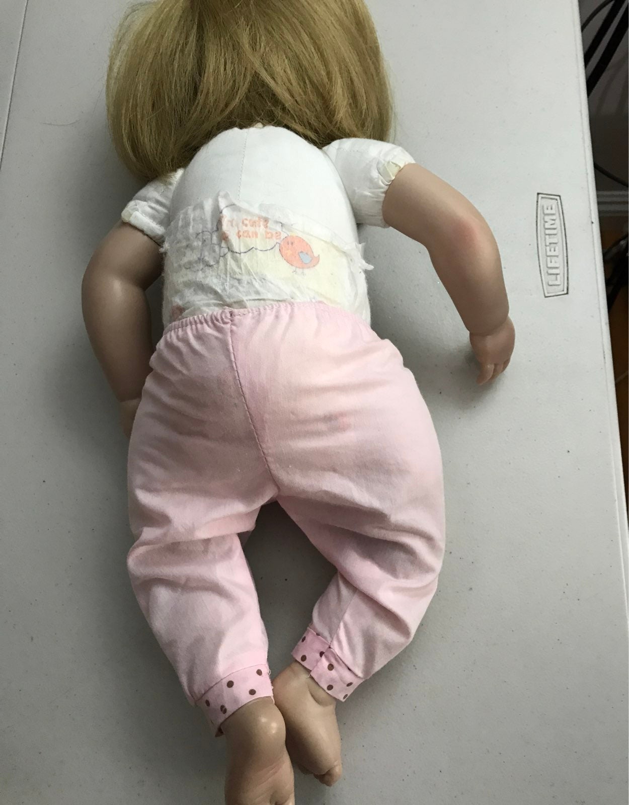 Adora realistic baby Doll - detail
