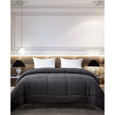 Blue Ridge Home Micro Fiber Down Alternative KING Comforter Black to Platinum