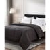 Blue Ridge Home Micro Fiber Down Alternative KING Comforter Black to Platinum