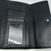 Coach Vintage Leather Black Trifold Snap Coin Zip Wallet