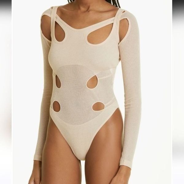 Dion Lee Cut-out bodysuit size 10 US M New