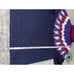 J CREW Womens XXS Fair Isle Blue Red Turtleneck WOOL ALPACA Sweater - 328 NWT
