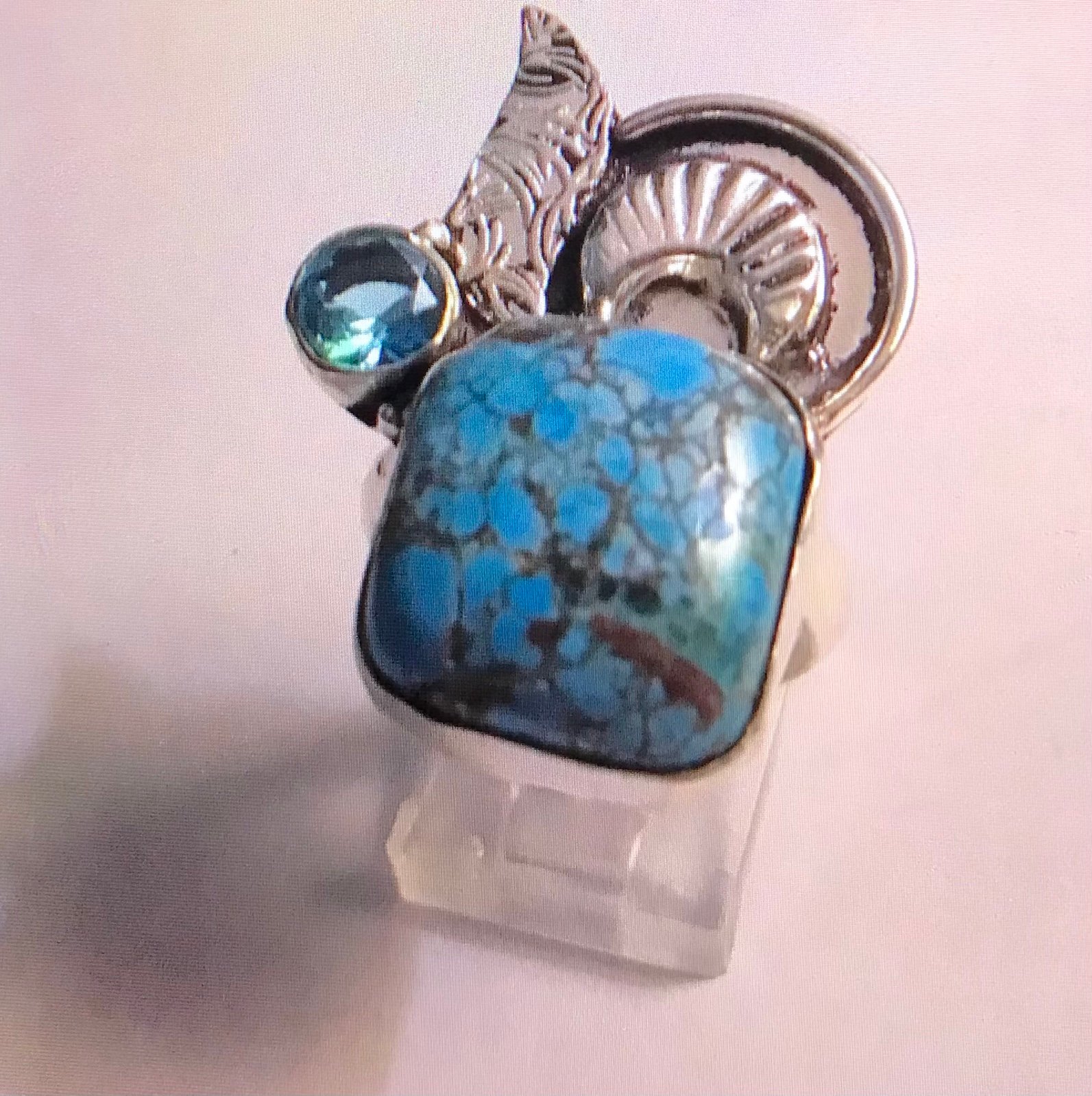 Stunning 925 Sterling Silver Turquoise