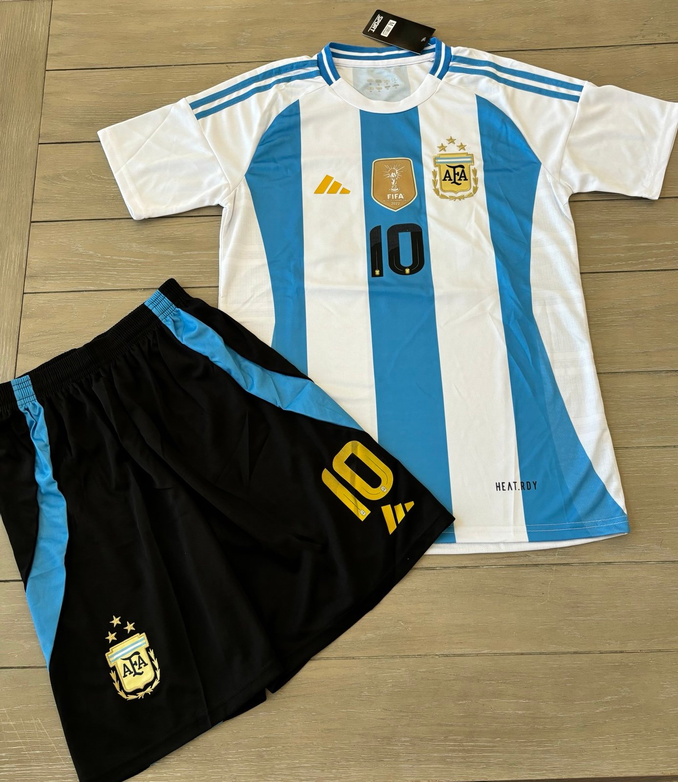 Adidas Argentina 2024 Messi Home Jersey Large
