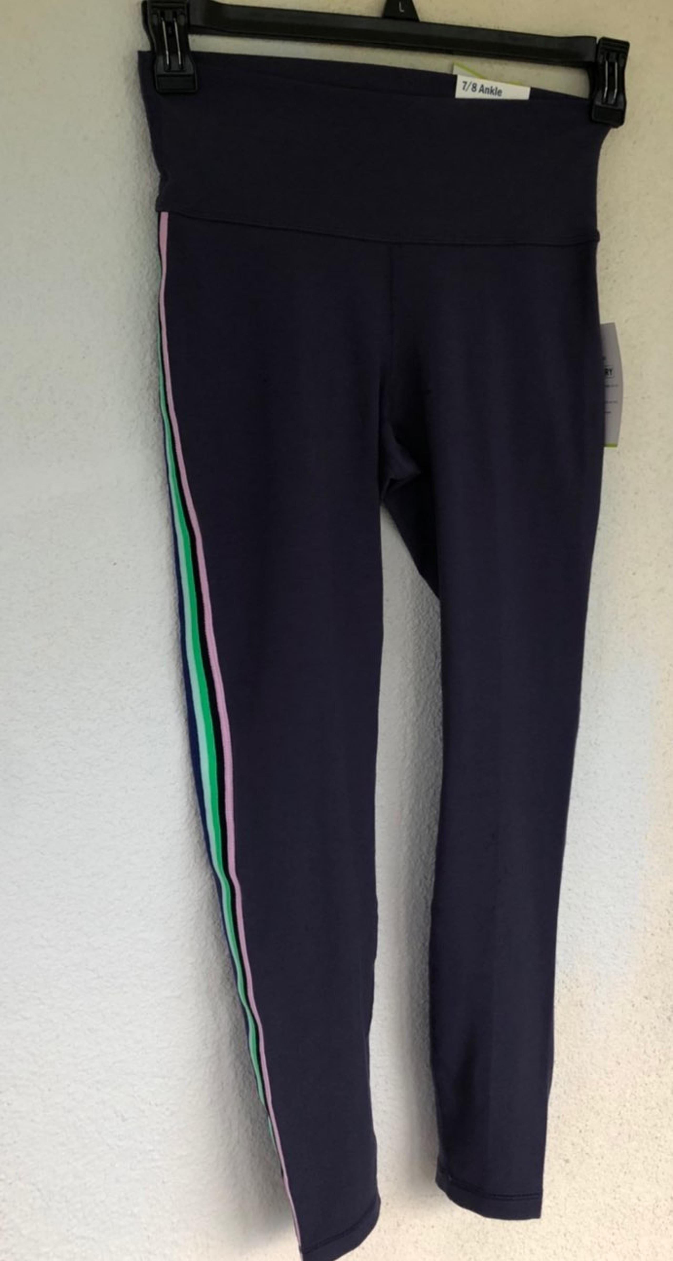 OLD NAVY ACTIVE PURPLE HIGH RISE LEGGING