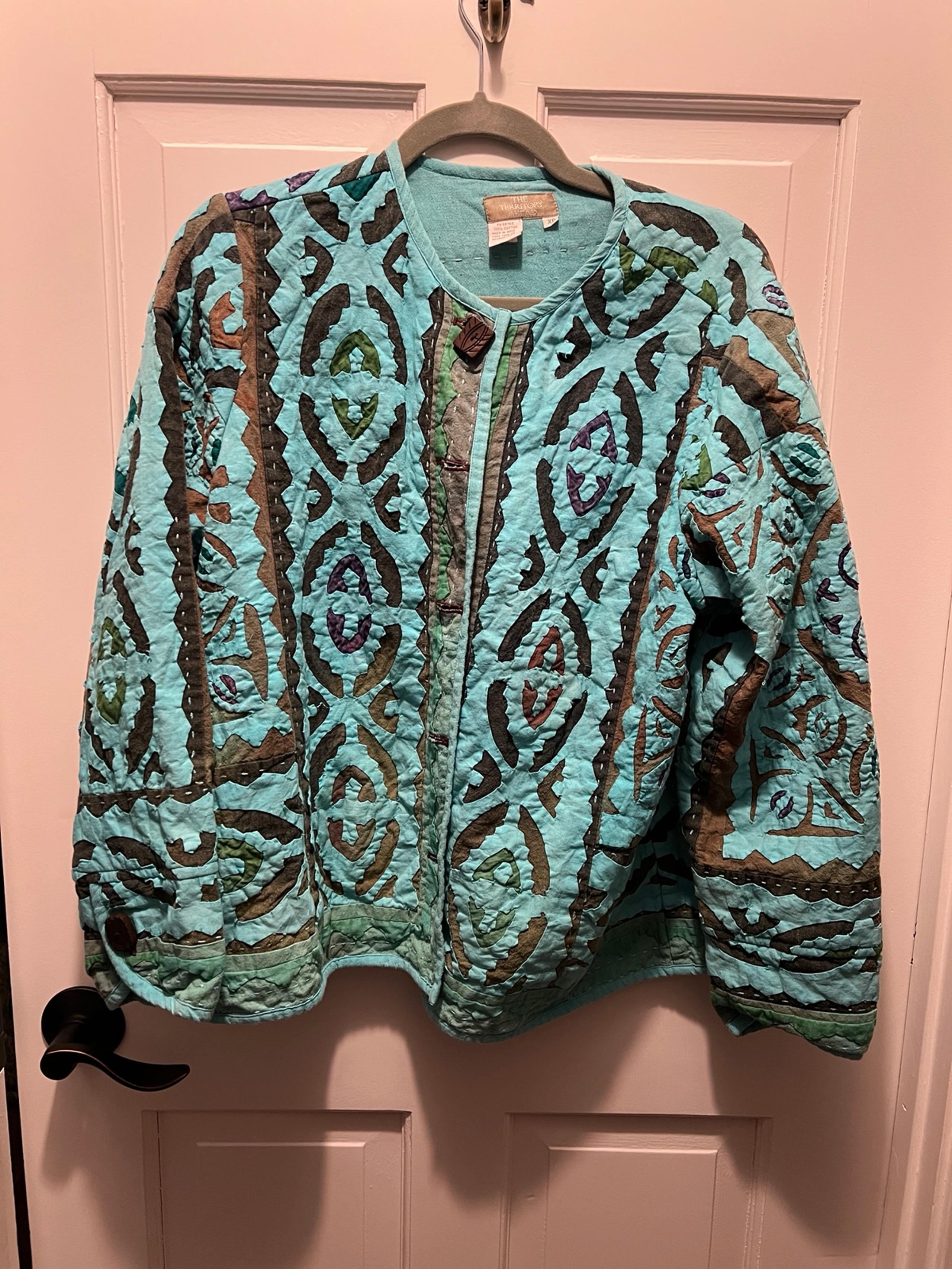 The Territory Ahead quilted shirt jacket size XP