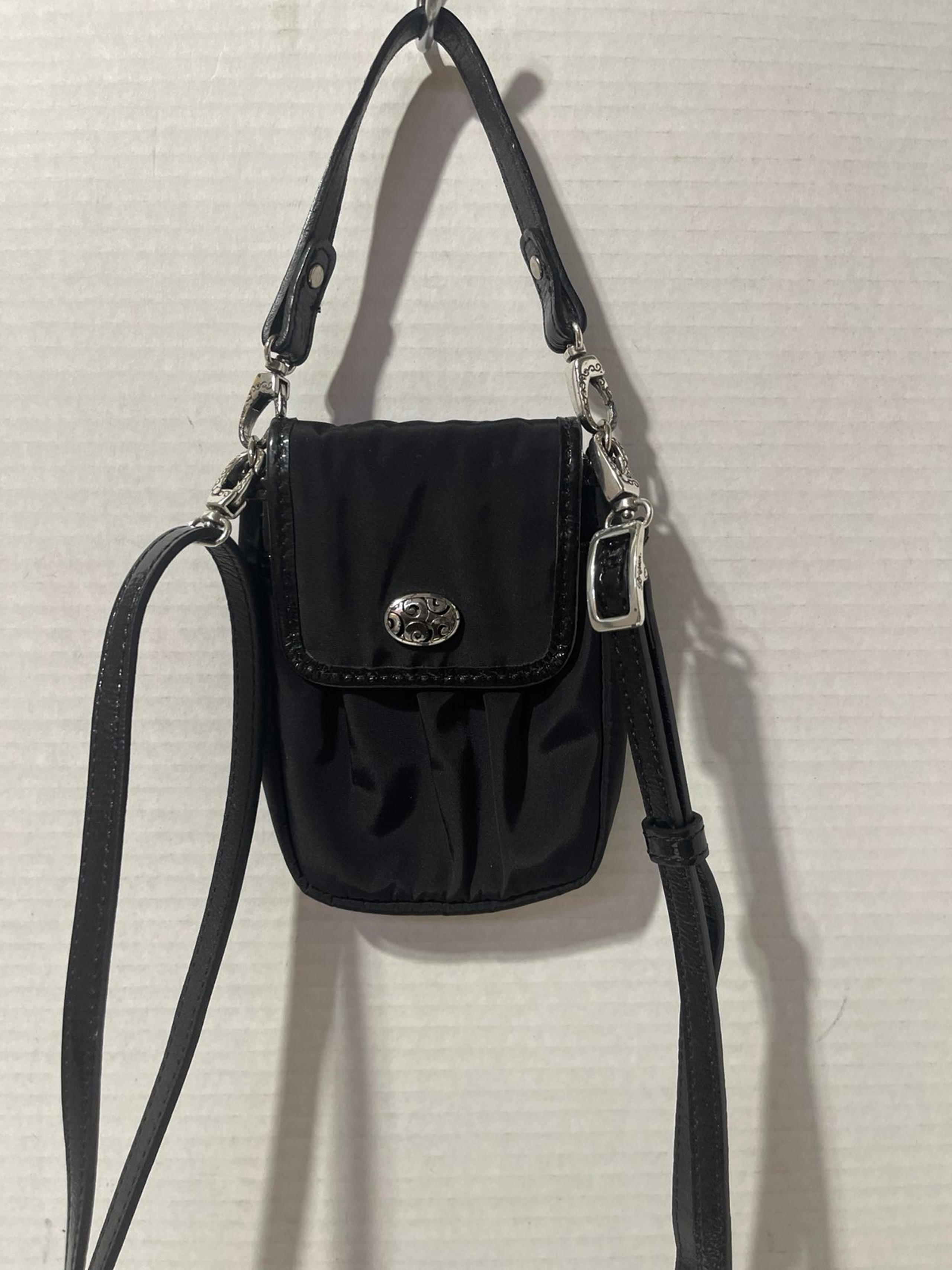Brighton small Crossbody black nylon