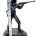 vintage bronze statue sculpture The US Cavalry Riffle Man 9” Revolutionary War