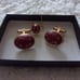 Vintage Cufflinks And Tie Tac By: Destino Excellent condition W/Gift box