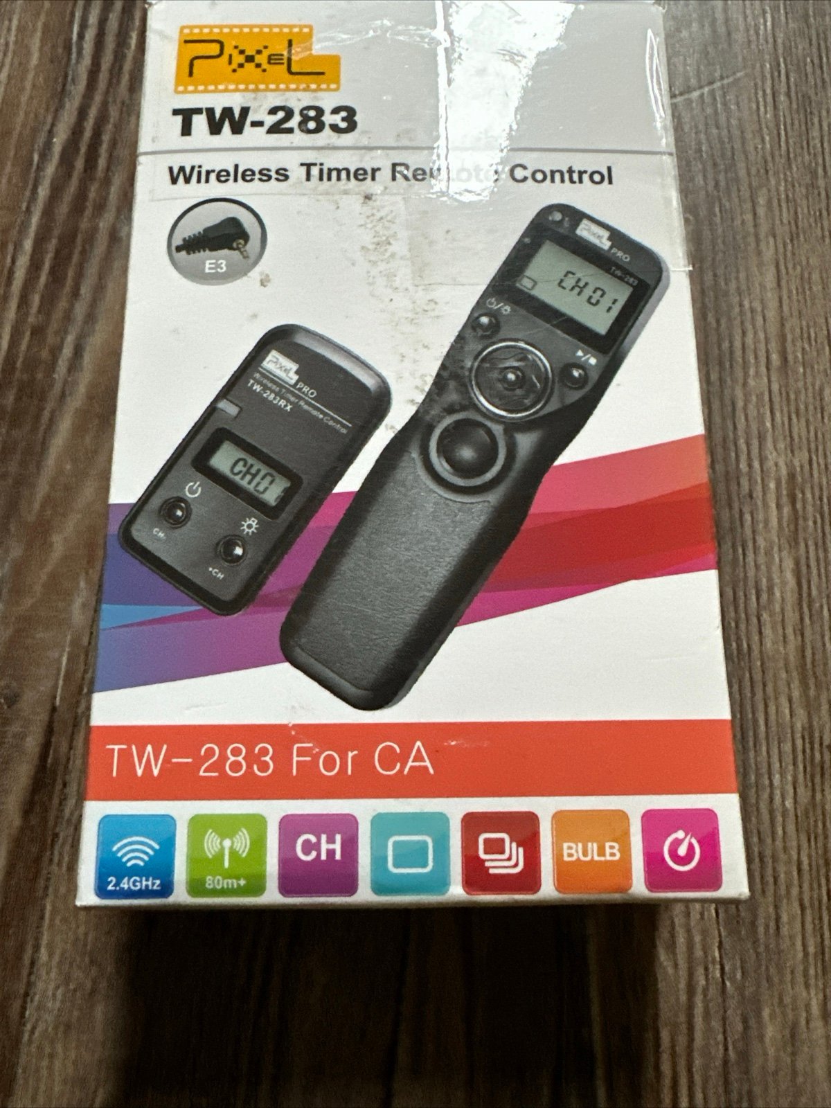 PIXEL FSK 2.4GHz Wireless Shutter Remote Release Control (TW-283/E3)