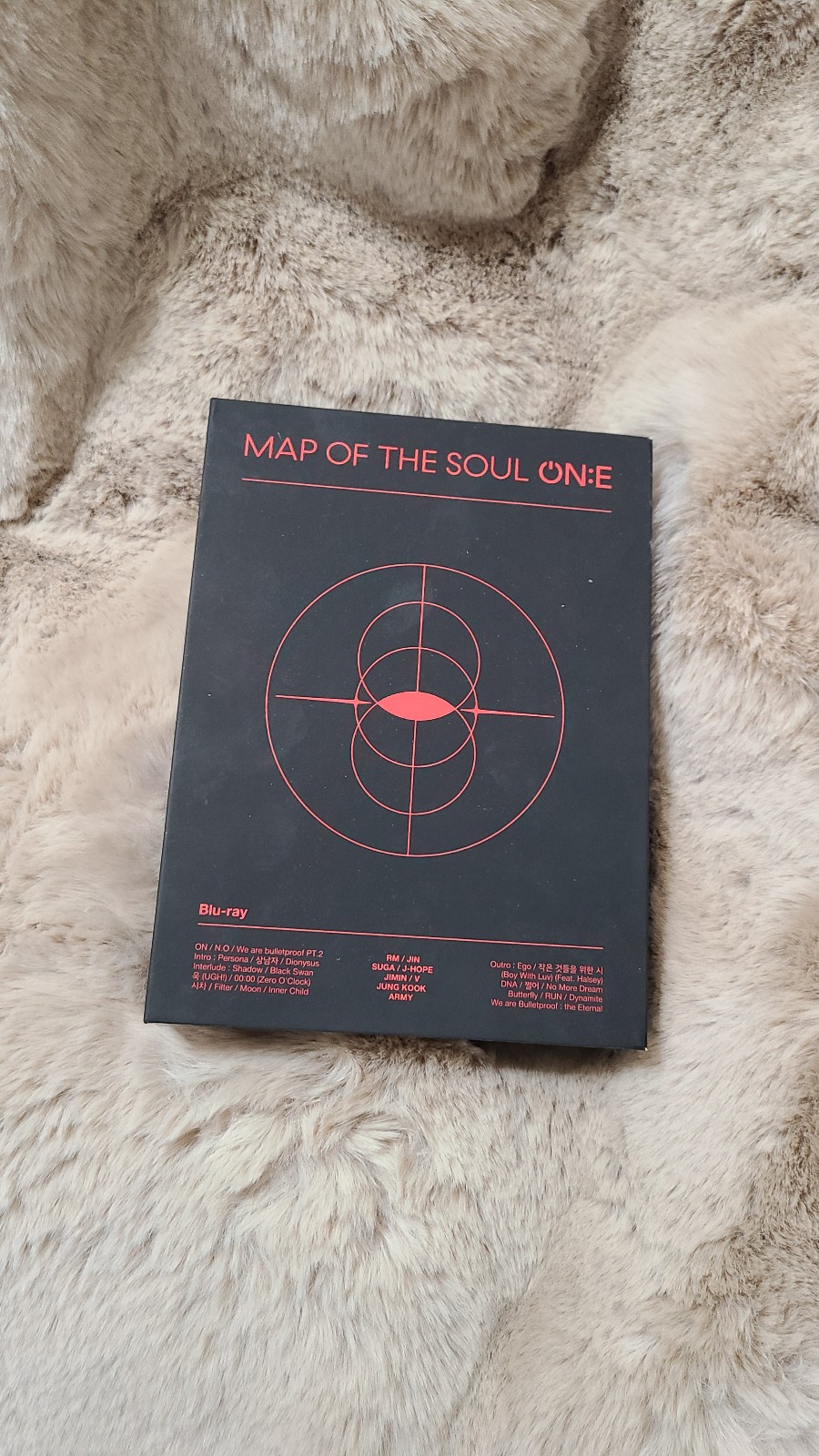 BTS MAP OF THE SOUL ON:E ONE BLURAY Blu-ray
