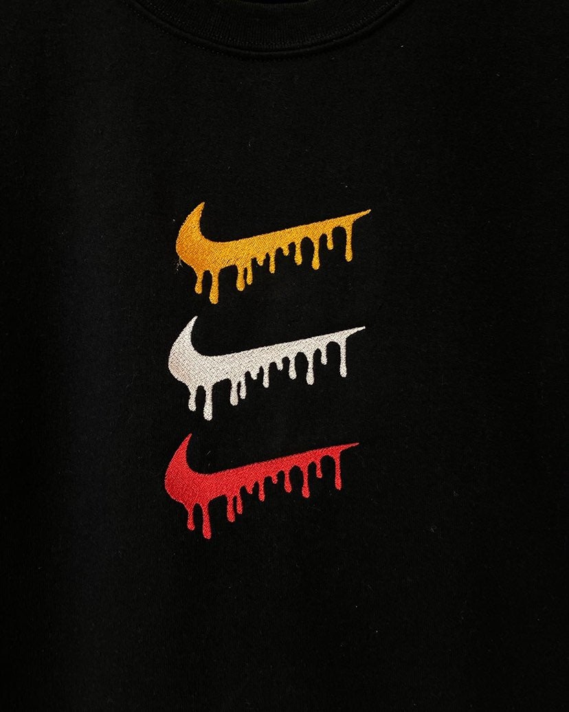 Embroidered sweatshirt