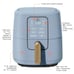 Beautiful 6QT Touchscreen Air Fryer, Cornflower Blue by Drew Barrymore
