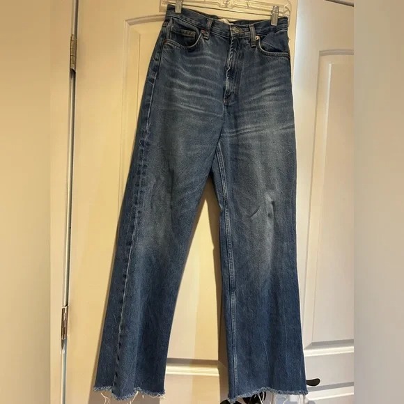 zara wide leg jeans