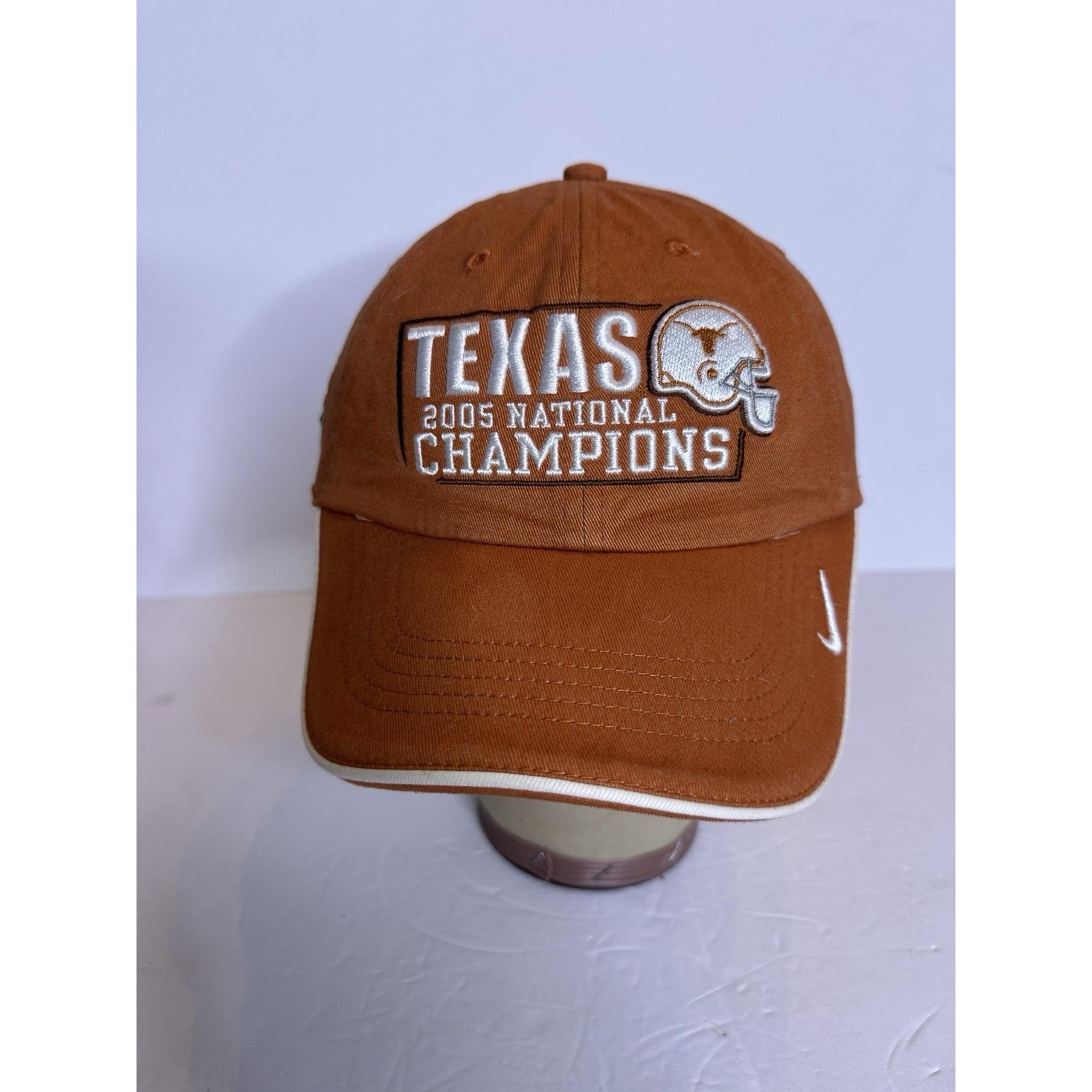 Nike Texas Longhorns Rose Bowl National Champions 2005 Adjustable Hat Cap