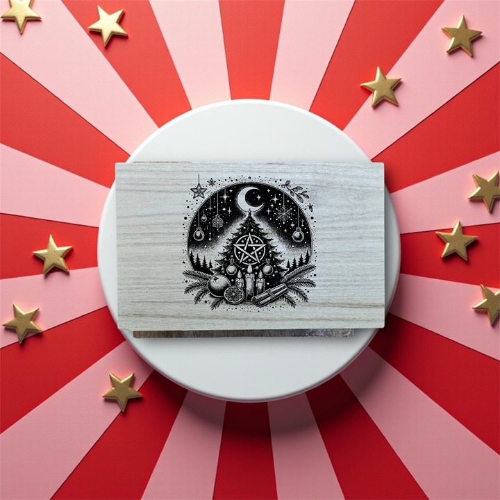 Happy Yule Laser Engraved Box (lower prices on description)