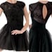 WEISSMAN Balera Dance Costume black tutu skirt flocked mesh dress D9329 child LC