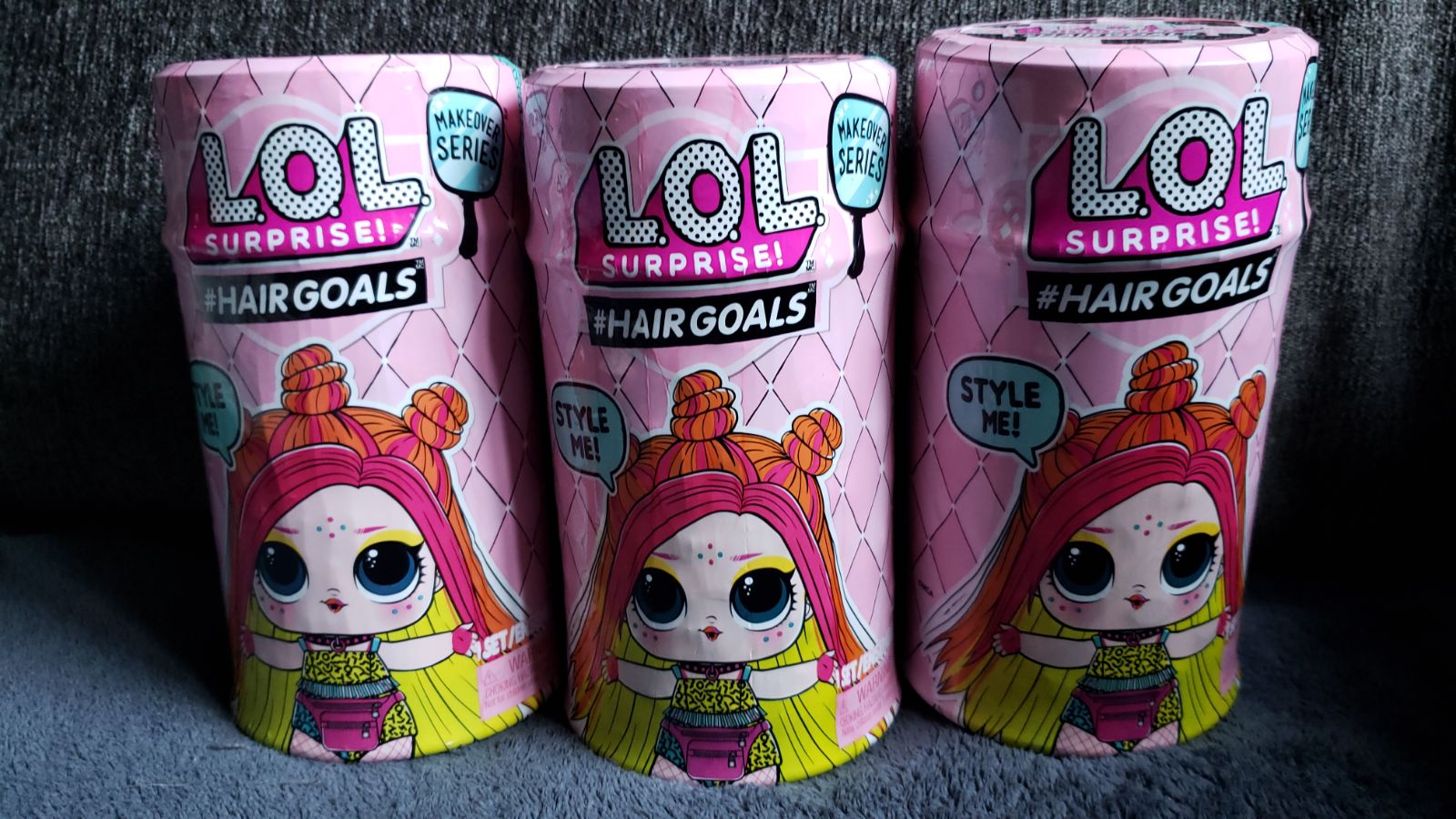 Lol Surprise Hairgoals Wave 2 (Lot Of 3)