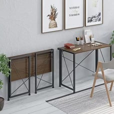 Folding Desk Home Office Desk PC Laptop Study Writing Table Computer Desk