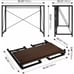 Folding Desk Home Office Desk PC Laptop Study Writing Table Computer Desk