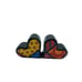 SET OF ROMERO BRITTO HEART SHAPED SALT AND PEPPER SHAKERS