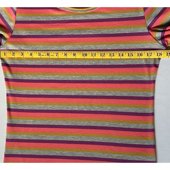 Women’s LulaRoe Multicolor Gigi Shirt Top Size Medium - detail