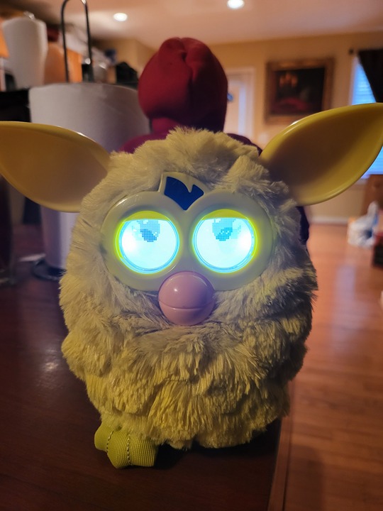 FURBY BOOM Electronic Interactive PLUSH Working 2012 Hasbro Yellow