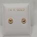 ️14k Solid Gold earrings