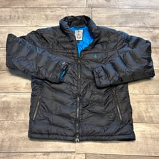 Volcom Black Down Feathers Puffer Puffy Men’s Jacket Coat Size Medium