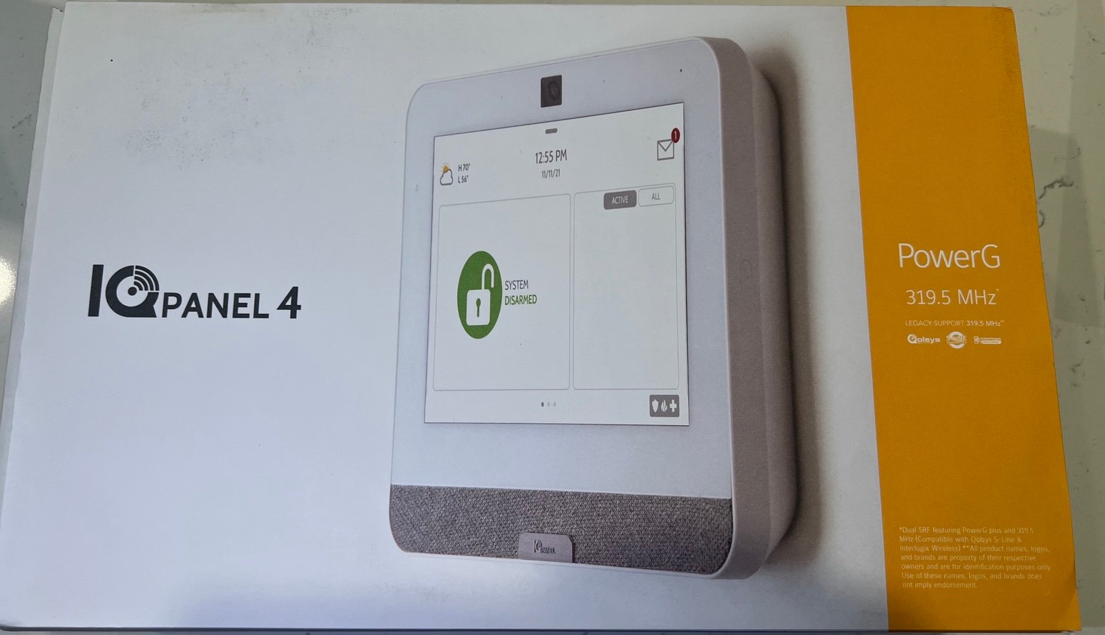 IQ Panel 4 Alarm System