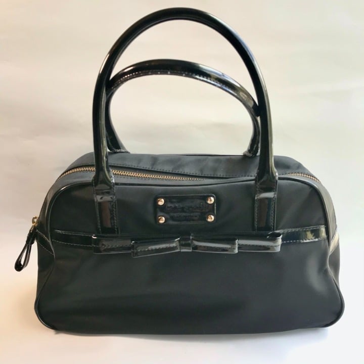 Kate Spade New York Black Handbag EUC