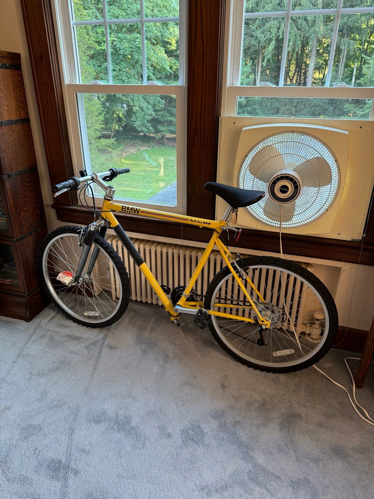 1996 BMW Montague Folding Mountain Bike - Solar Yellow (Never Used)