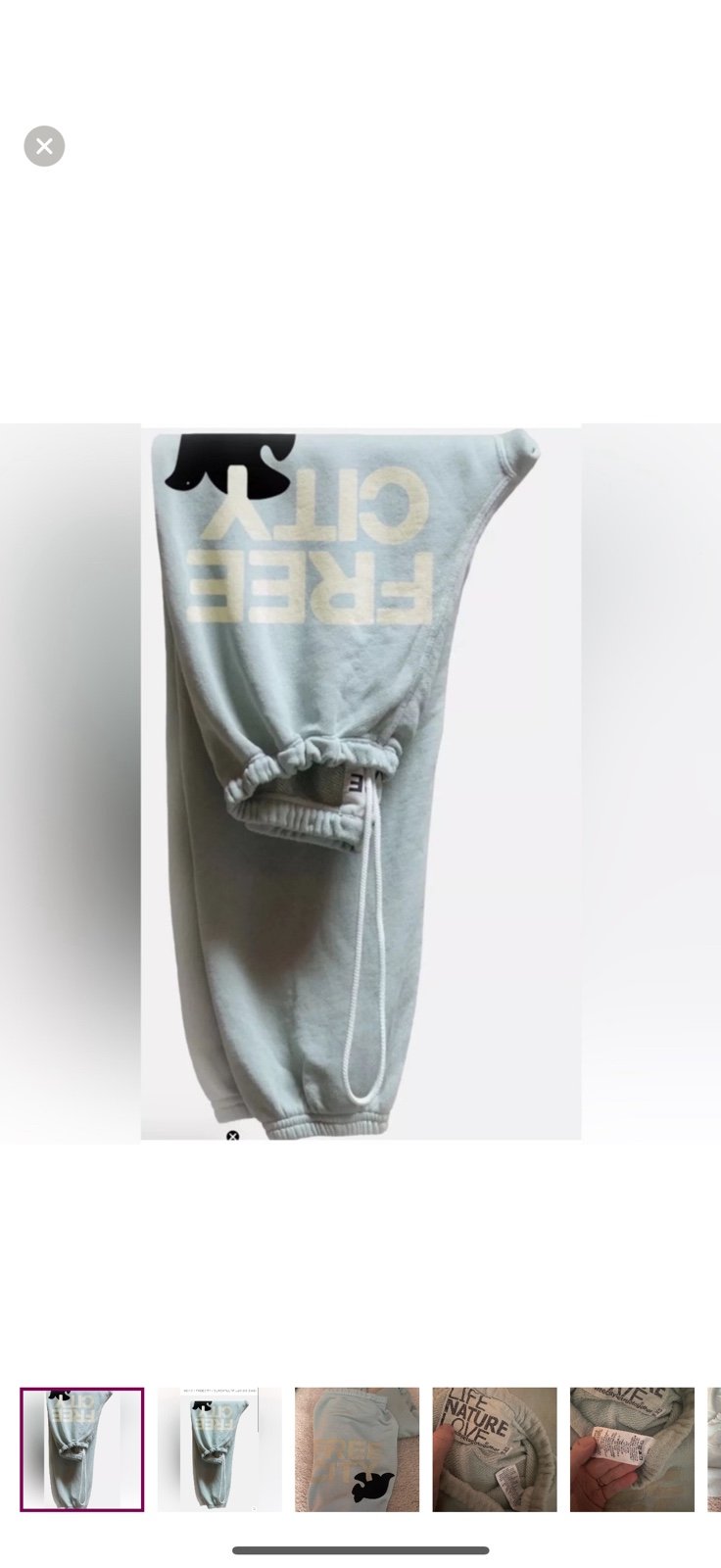 FREECITY SuperFluff Lux OG Sweatpants XS Texas Storm