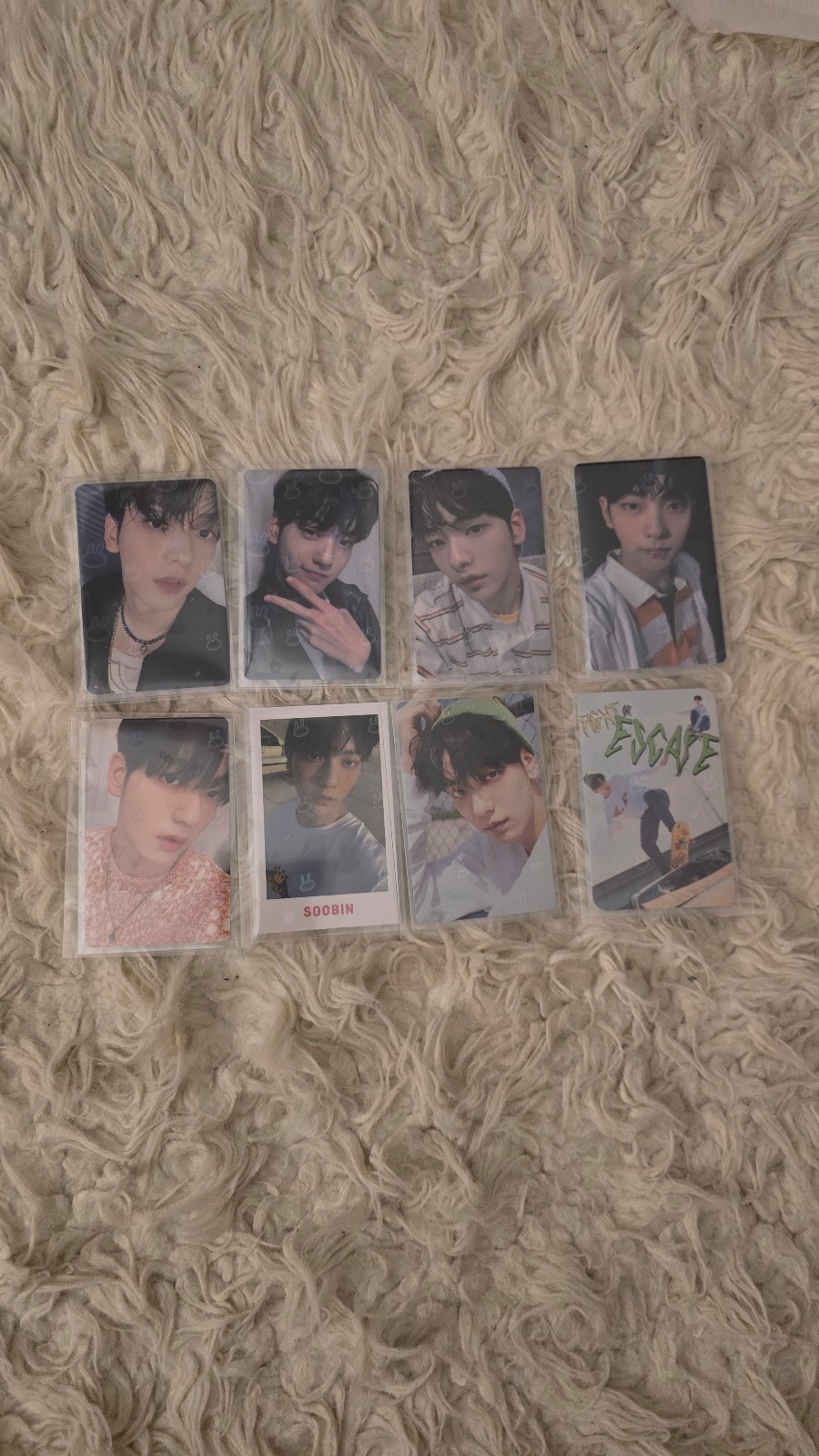 Soobin fight or escape pob photocards