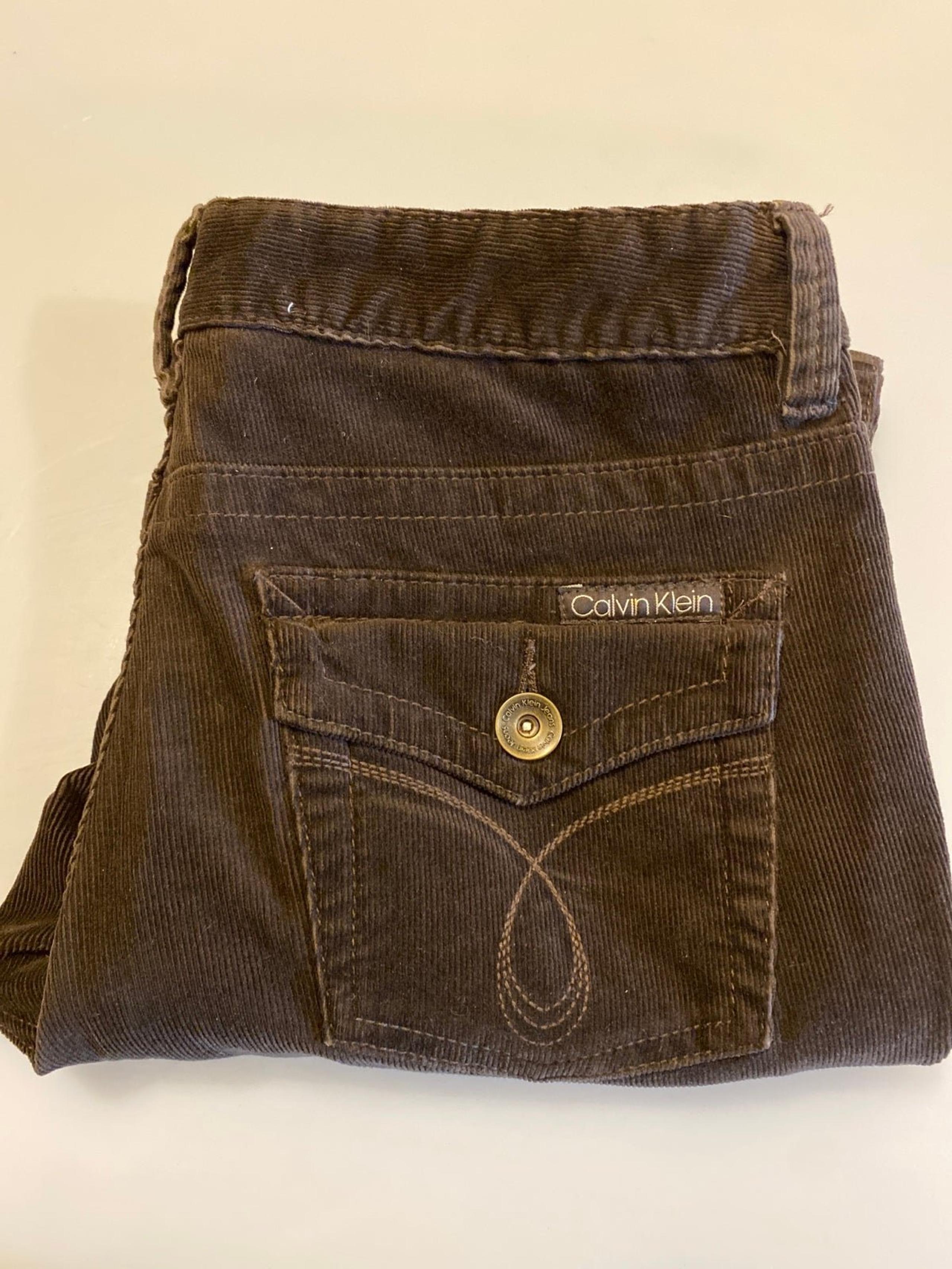 Womens Ladies Vintage Calvin Klein corduroy pants Size 8