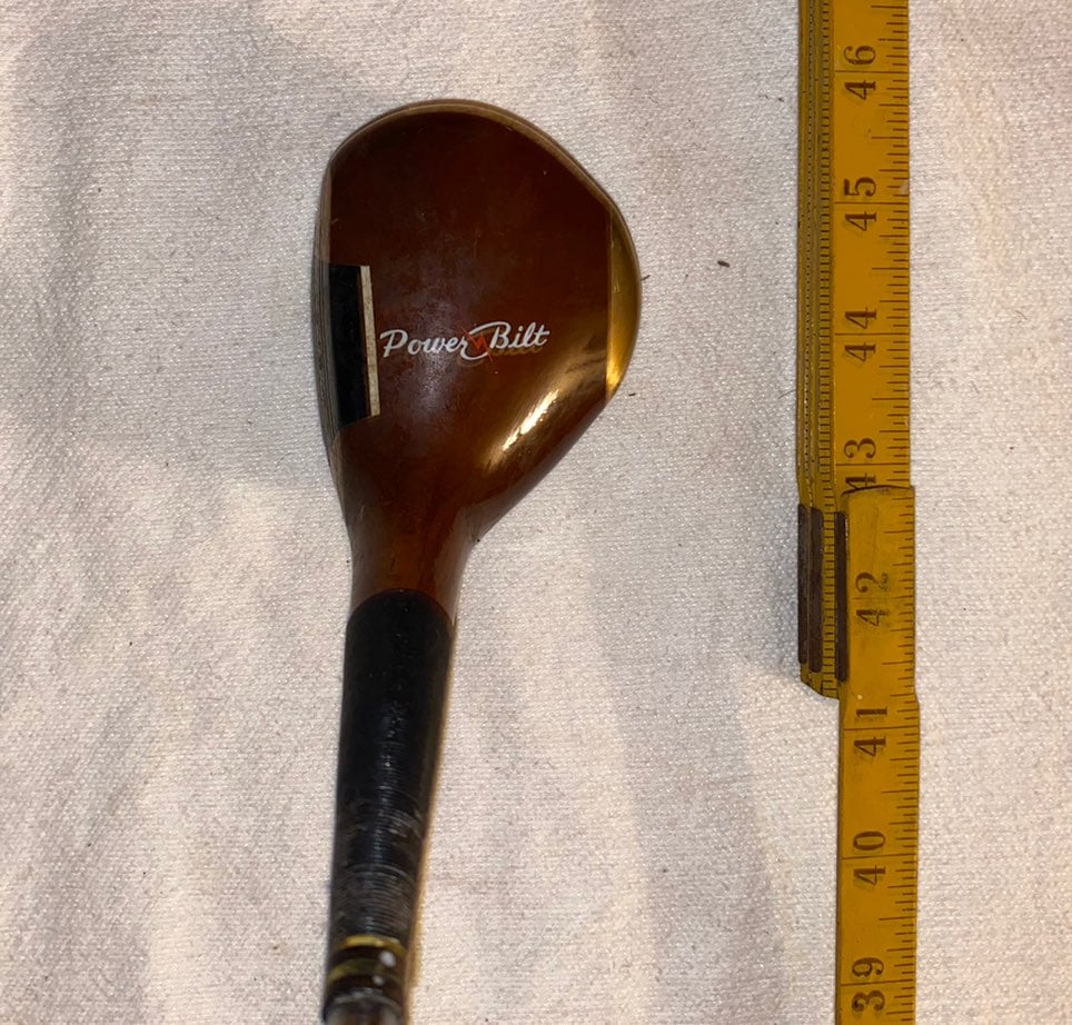 Powerbilt Vintage 3 Wood golf club driver. In great condition