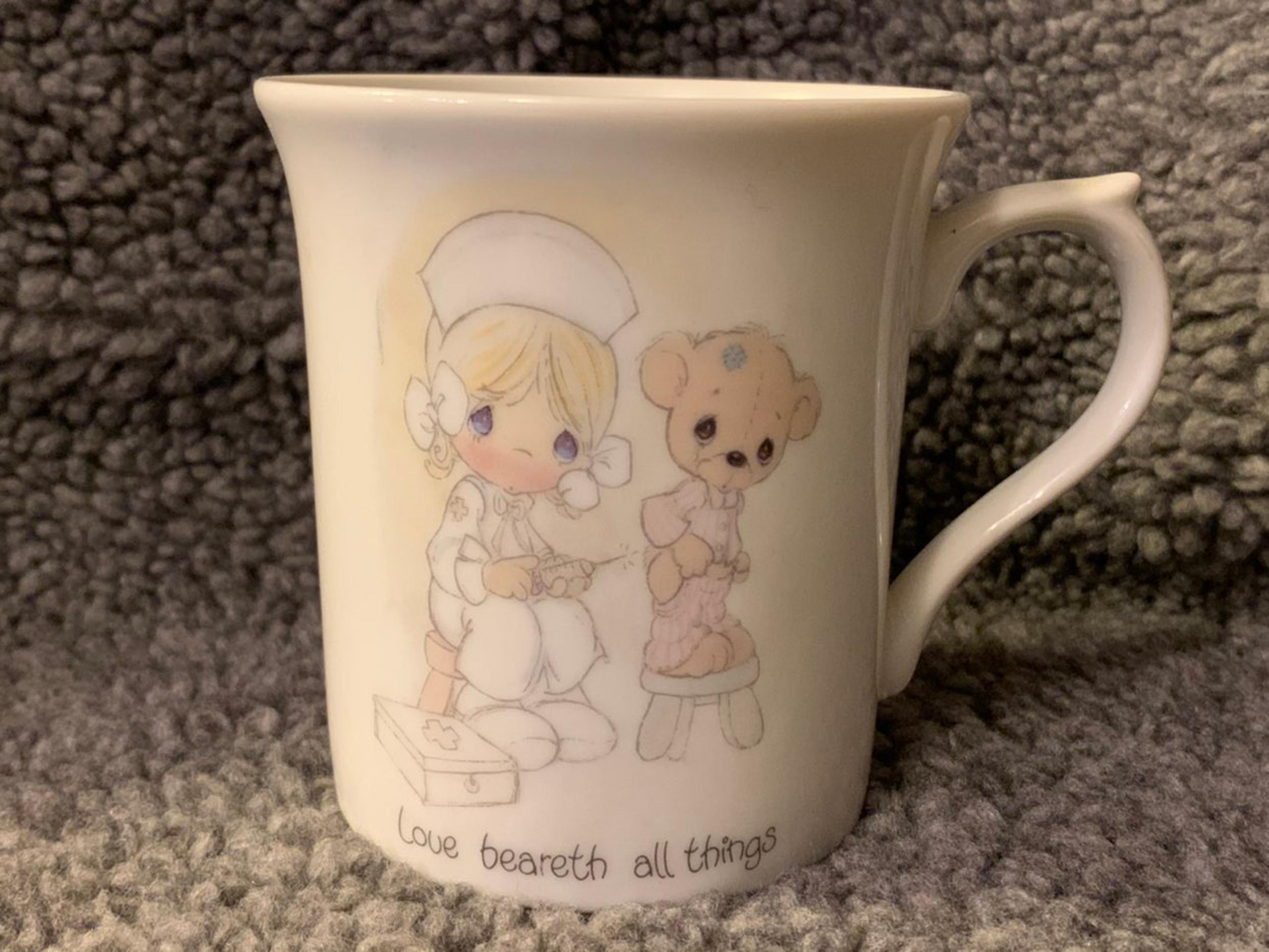 Precious Moments 1982 Coffee Mug Love Be