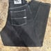 Vintage SouthPole Jeans Mens Size 36 Baggy Black Embroidered Y2k Color Black