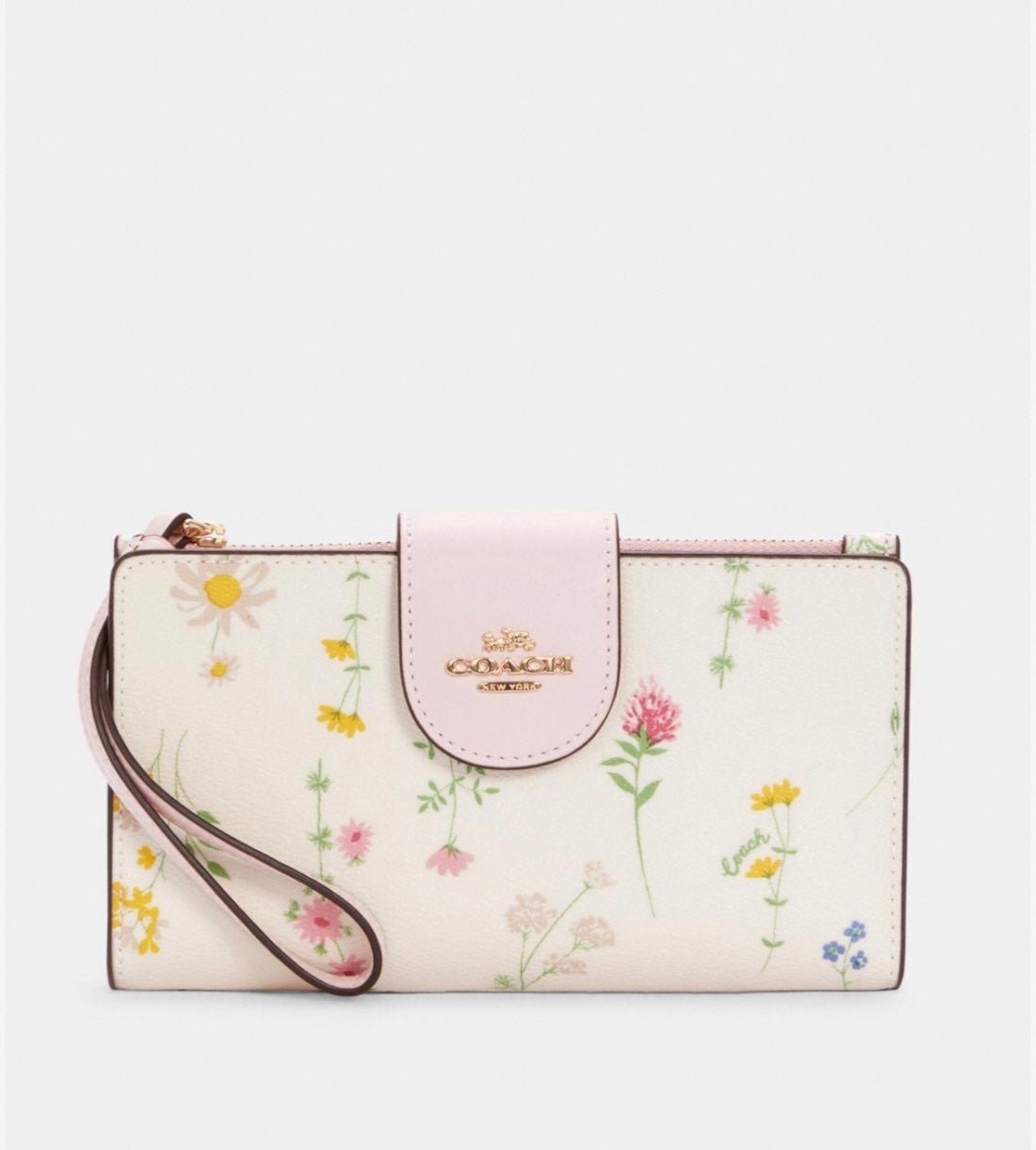 NWT Coach Spaced Wildflower Wallet C3371