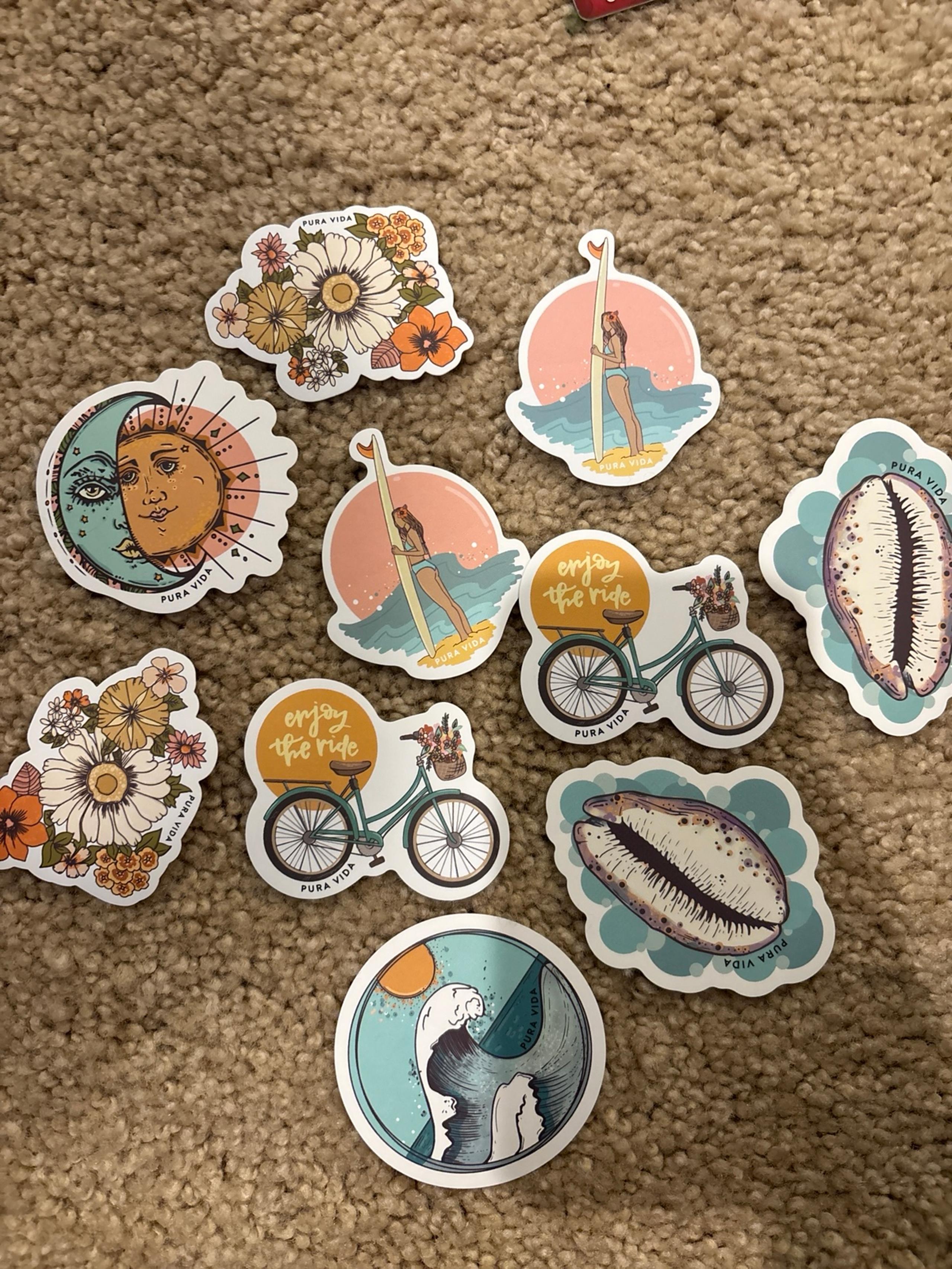 Pura Vida stickers