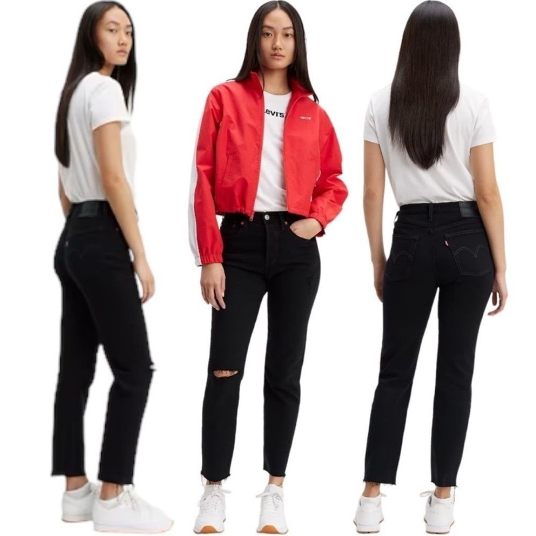Levi’s Black Wedgie Skinny Jeans 28