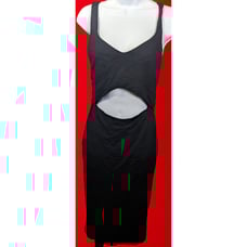 Express Midriff Cutout Bodycon Cocktail Dress