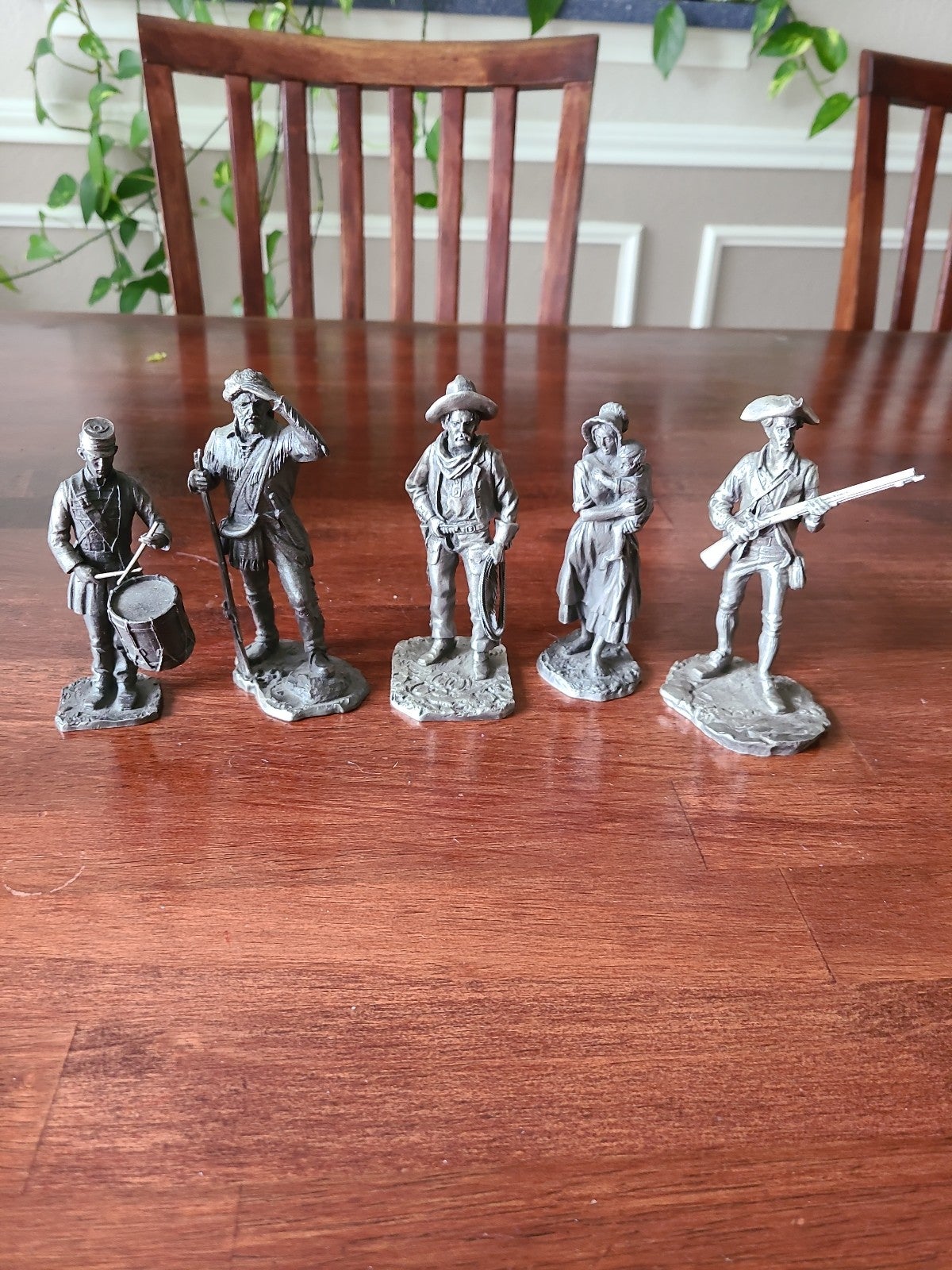 People of the Old West Pewter Figures