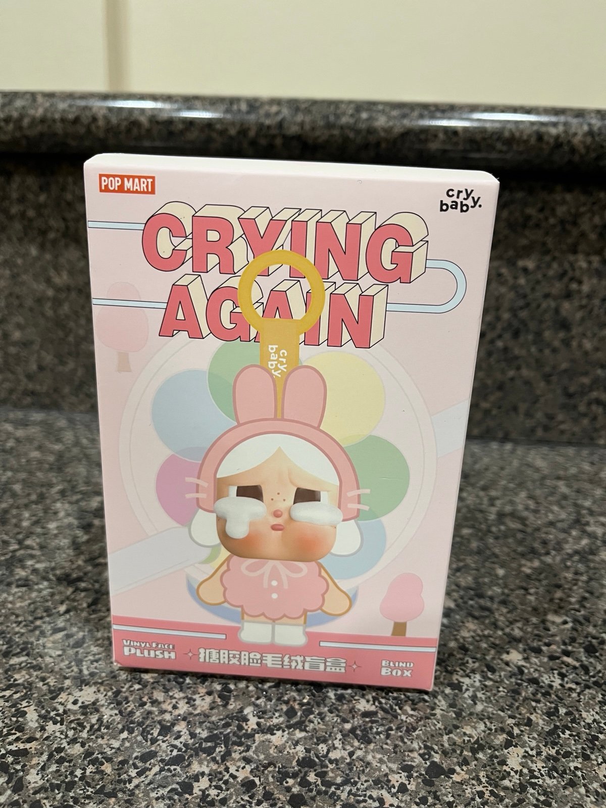 Pop Mart CryBaby Crying Again Series She's Alice Vinyl Face