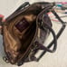 leather coach bag