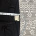 L'AGENCE Charlotte Black Mid-Rise Crop Flare Jeans Noir Size 28